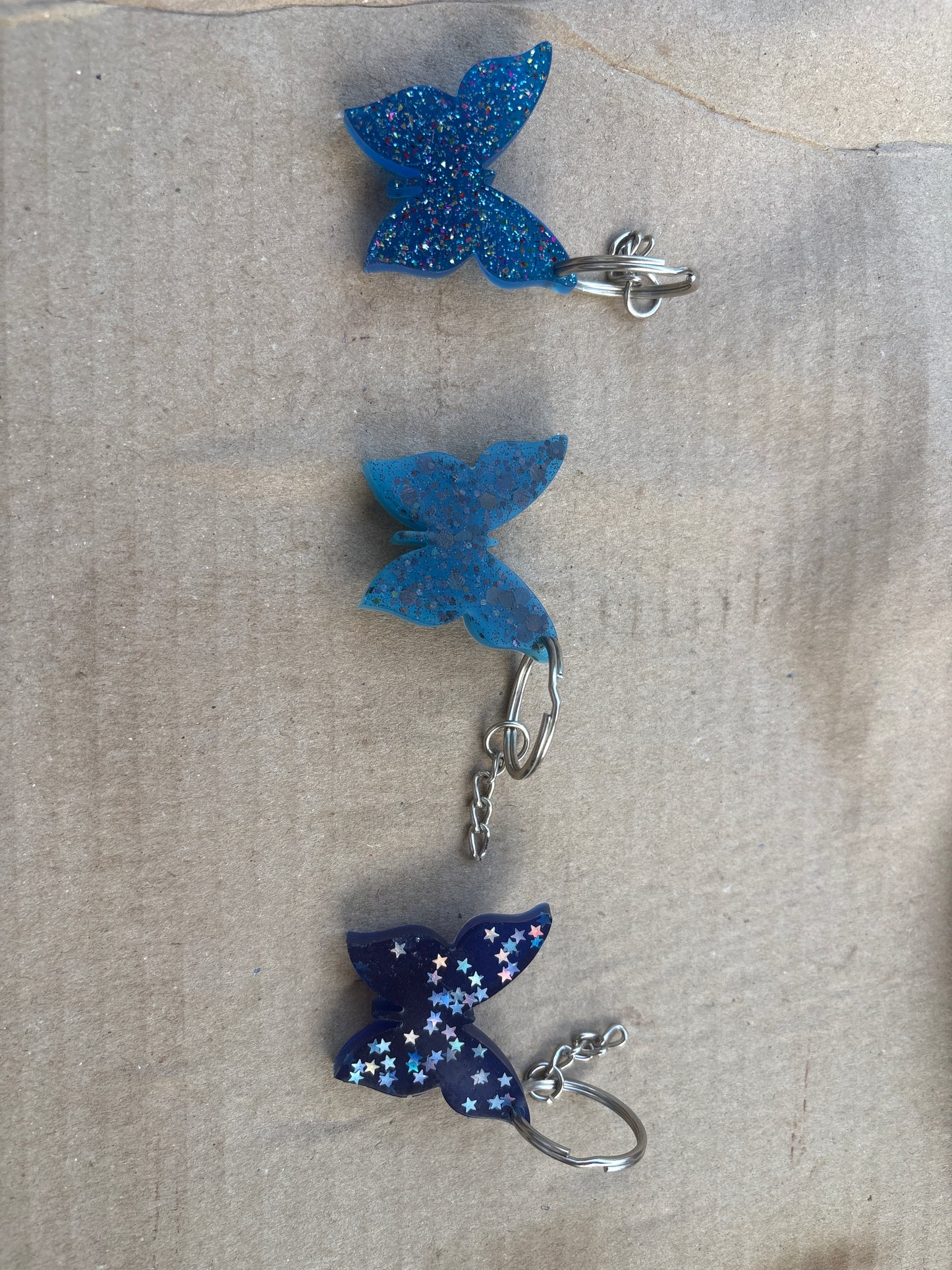 Papillons bleu