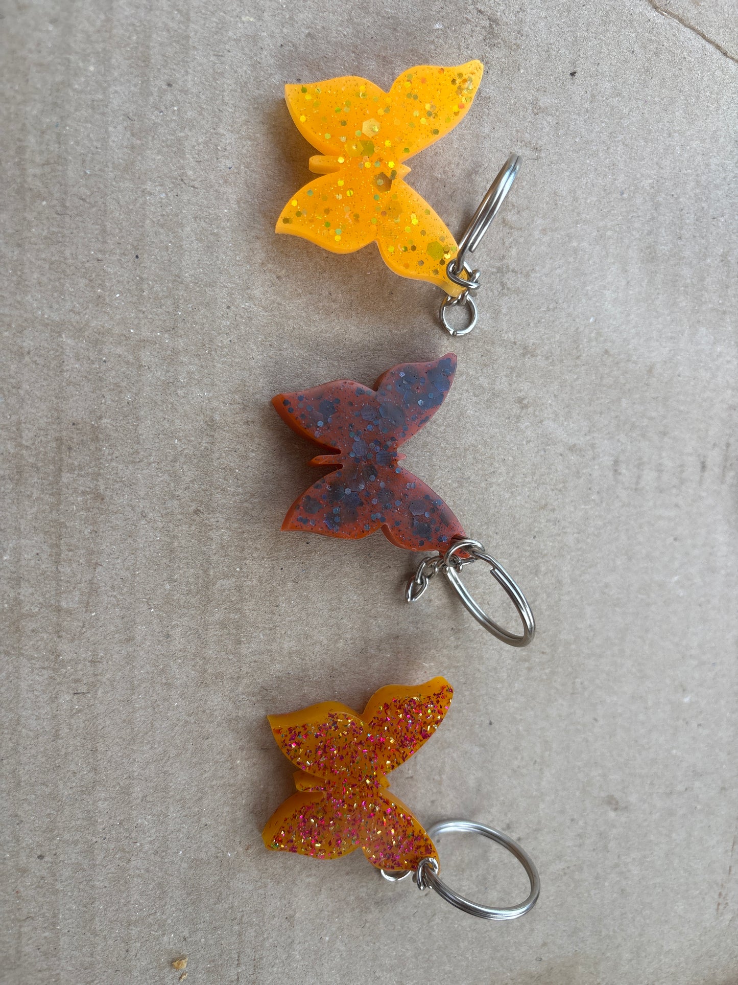 Papillons orange