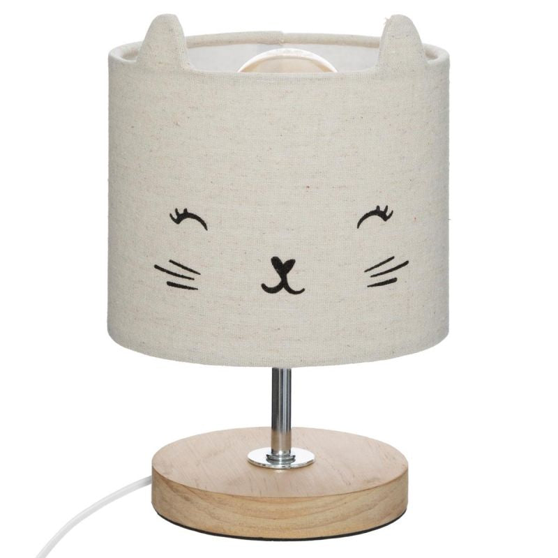 Lampe à poser chat