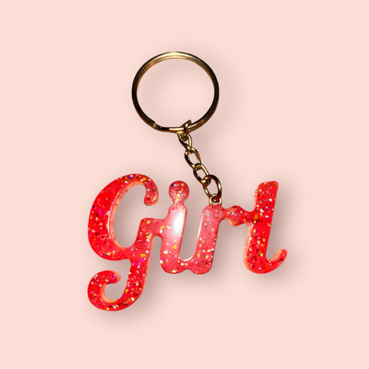 Porte clé Girl